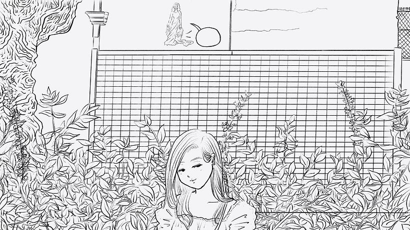 My project for course: Illustration and GIF Creation on Procreate_Wall of Love 3
