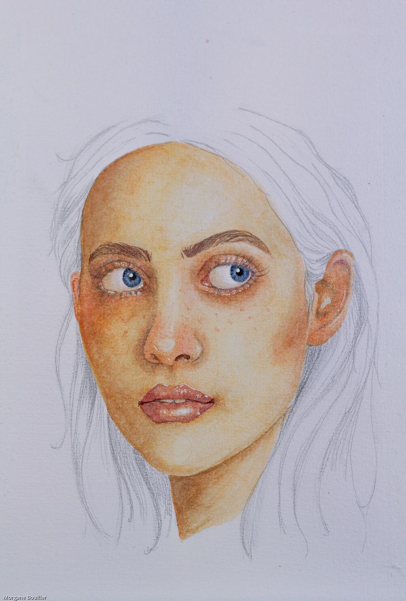 1 - work in watercolors