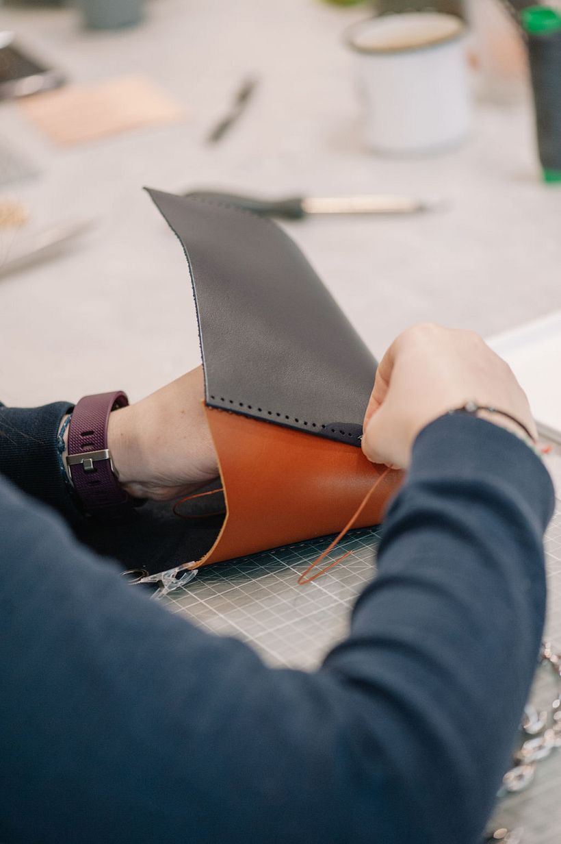 Le sac Nadine en cuir  5