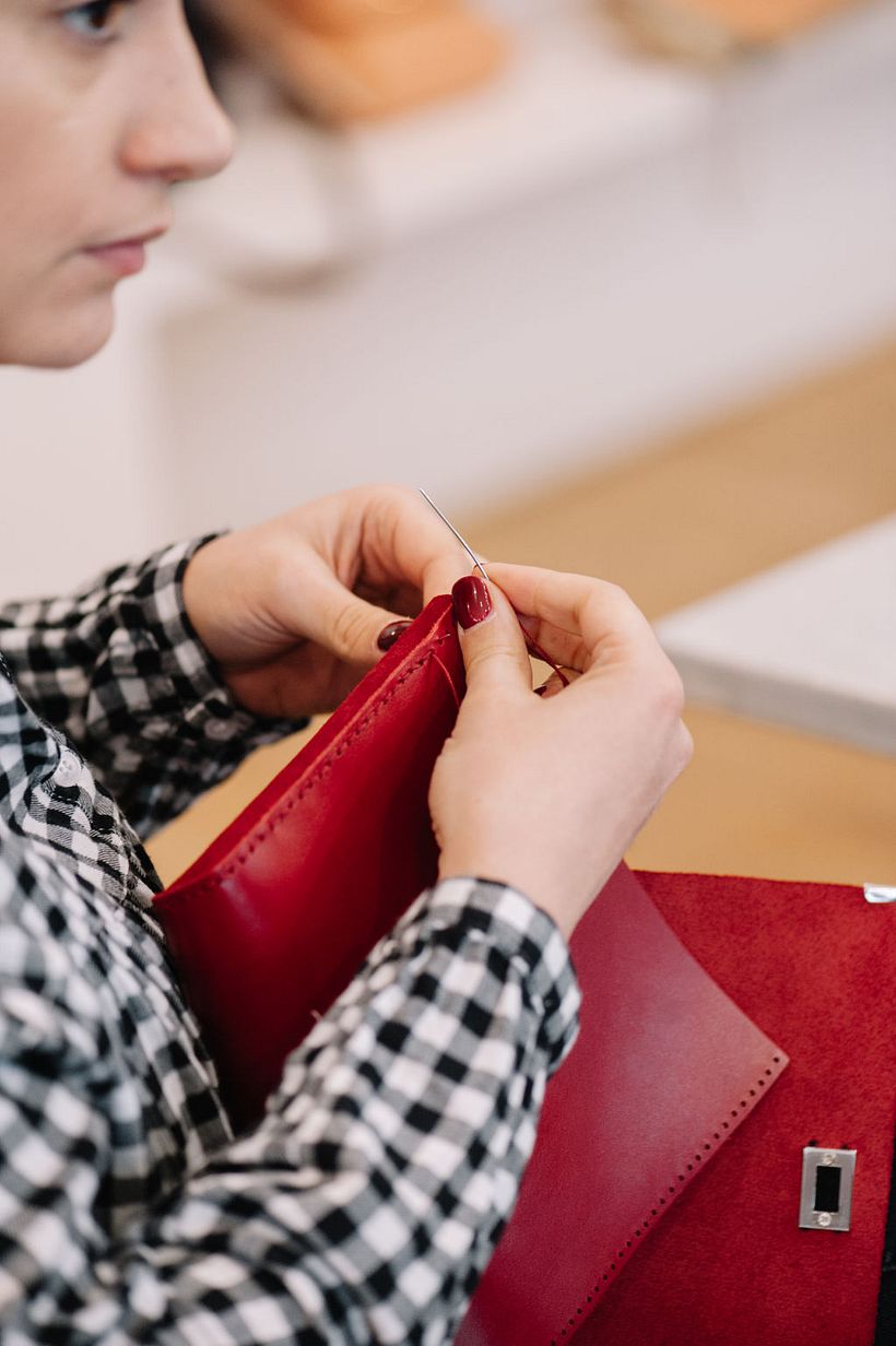 Le sac Nadine en cuir  7