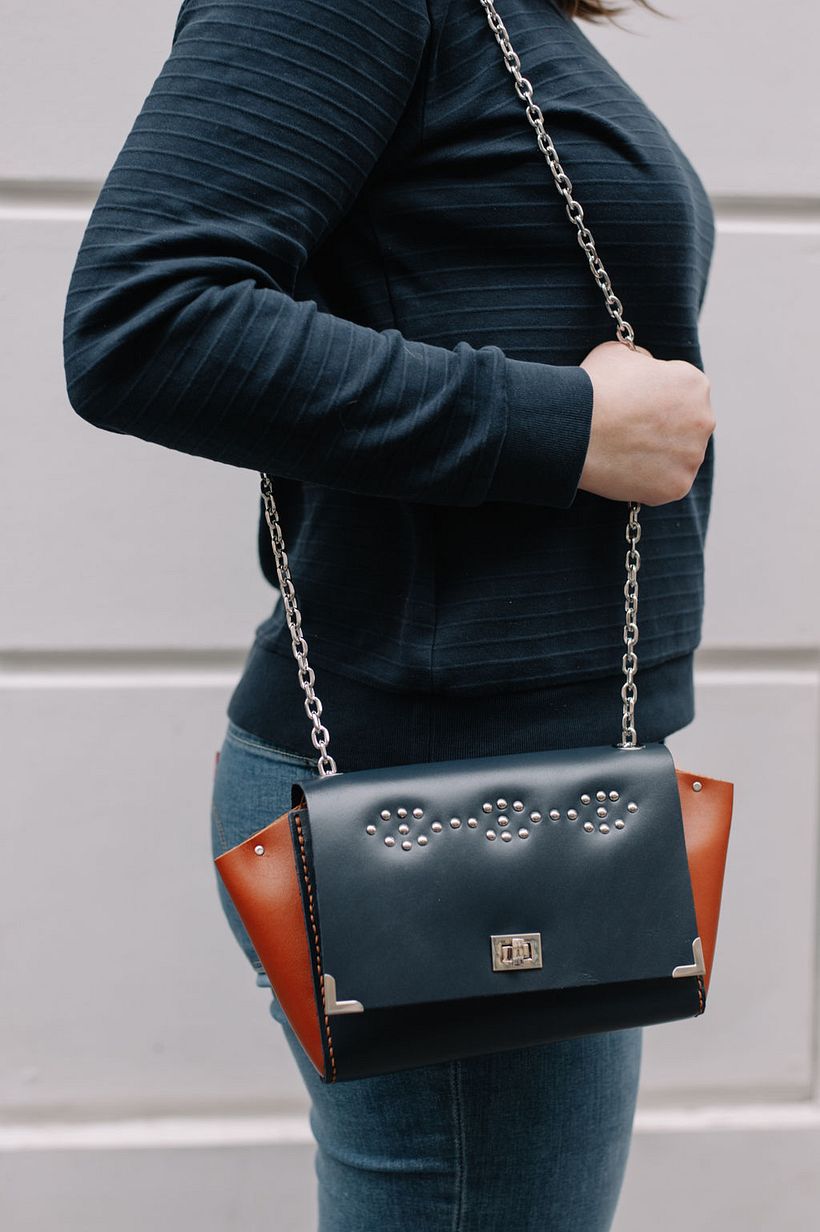 Le sac Nadine en cuir  9