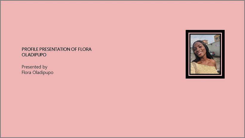 My project for course: Principles of Presentation Design 2