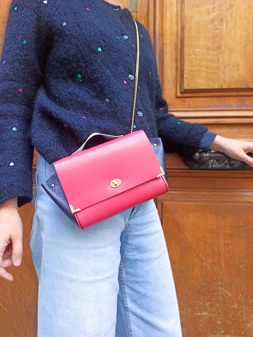 Le sac Nadine en cuir  14