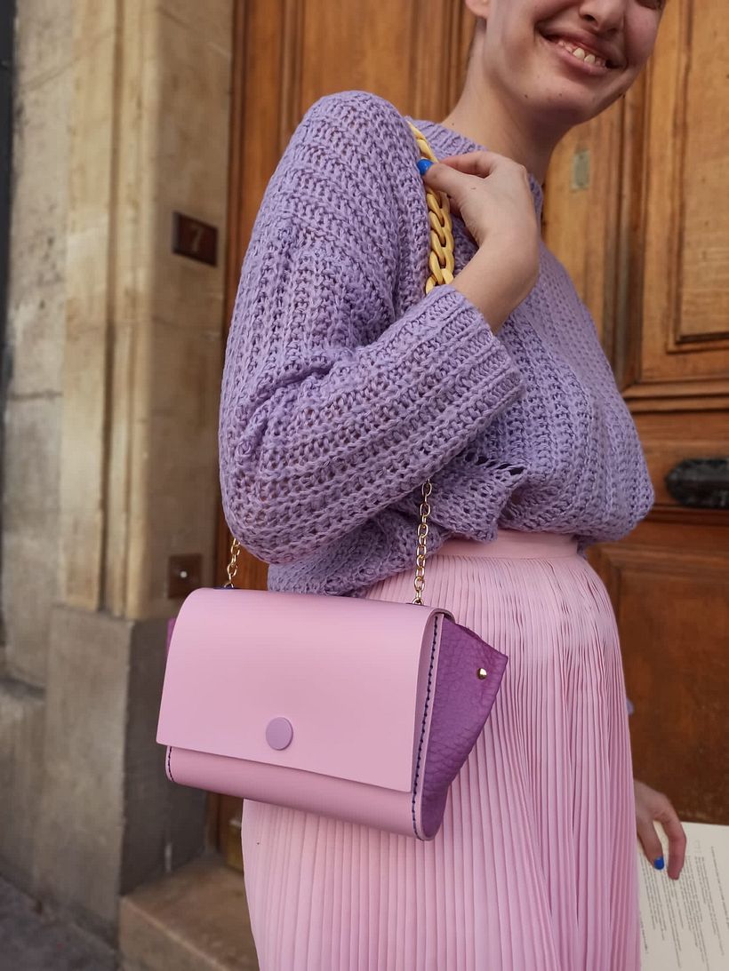 Le sac Nadine en cuir  15