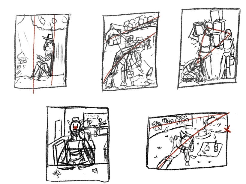 1. Thumbnails y Composición