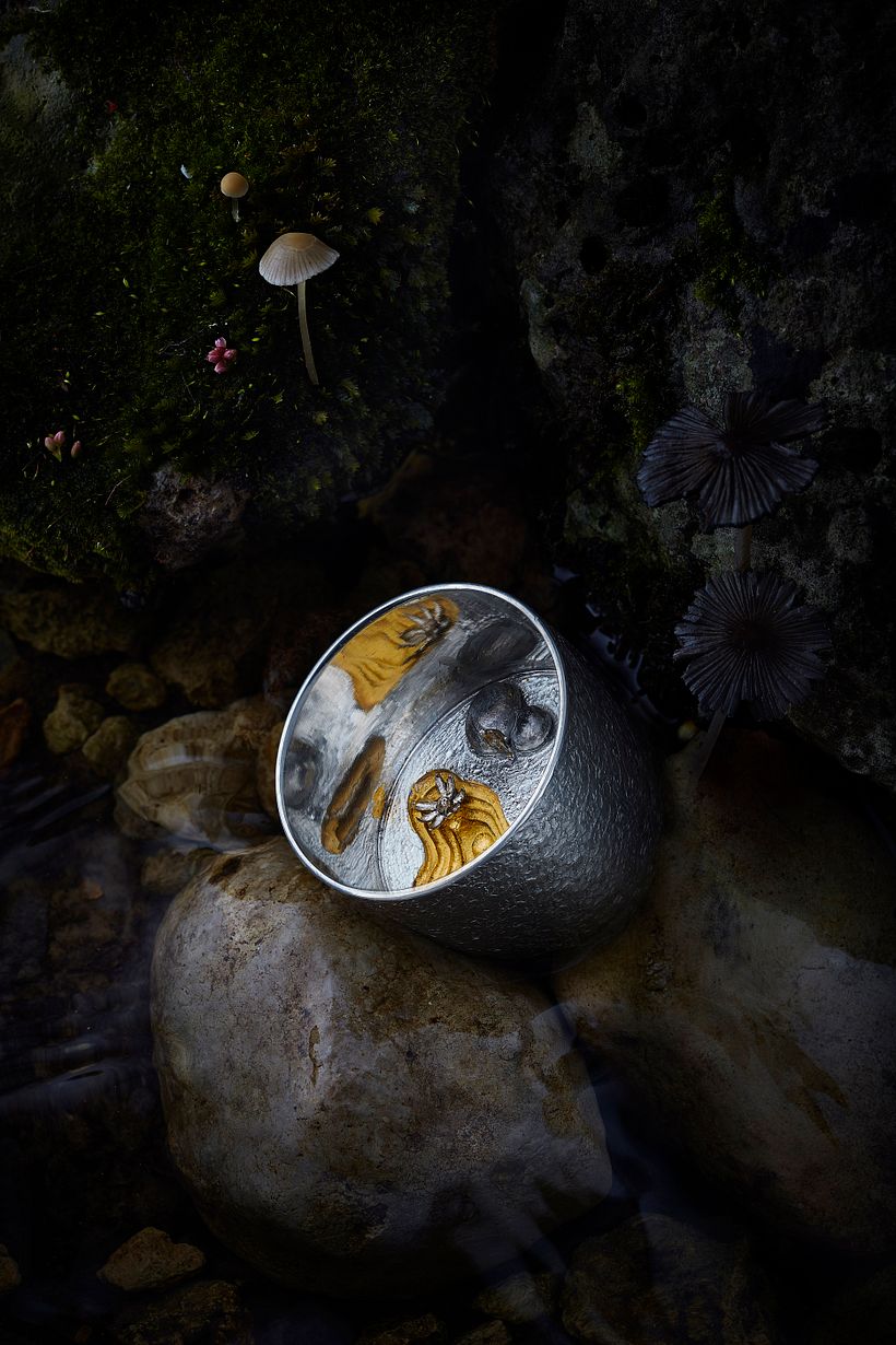 Copa de sake de otoño ©MoncaramelParis 