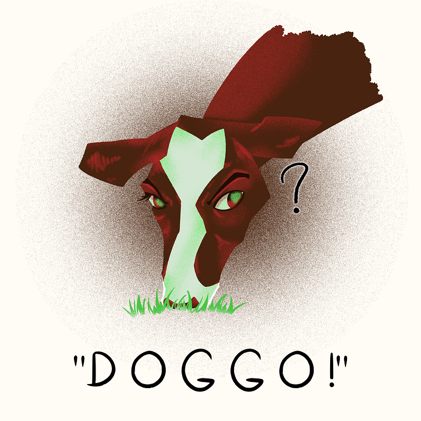 "It'a a COW!" my friend said.