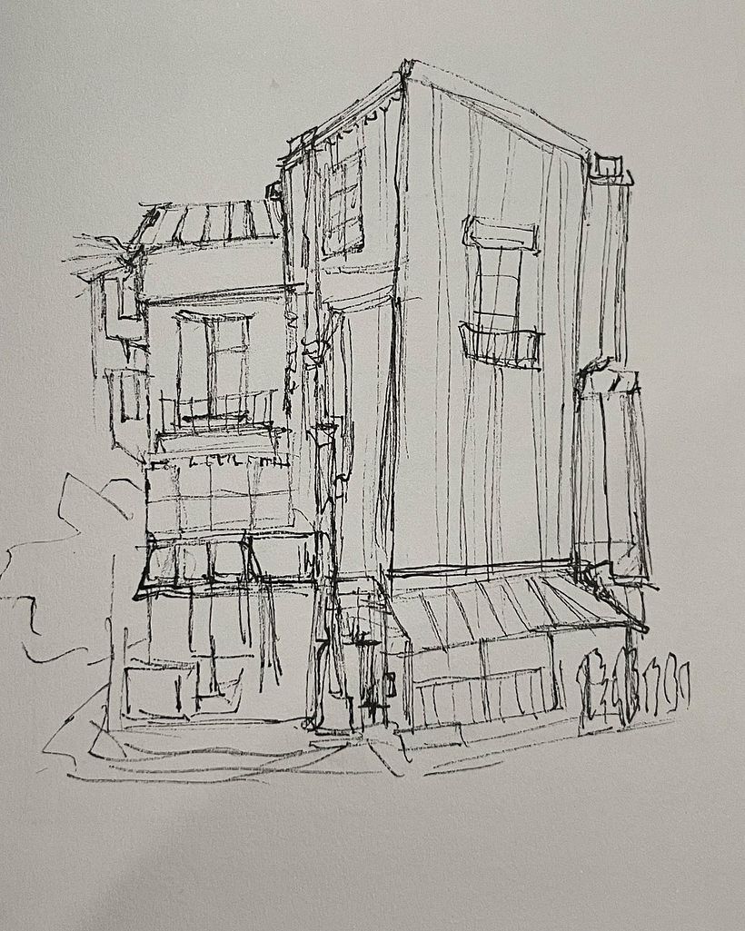 My project for course: Expressive Architectural Sketching with Colored Markers 1