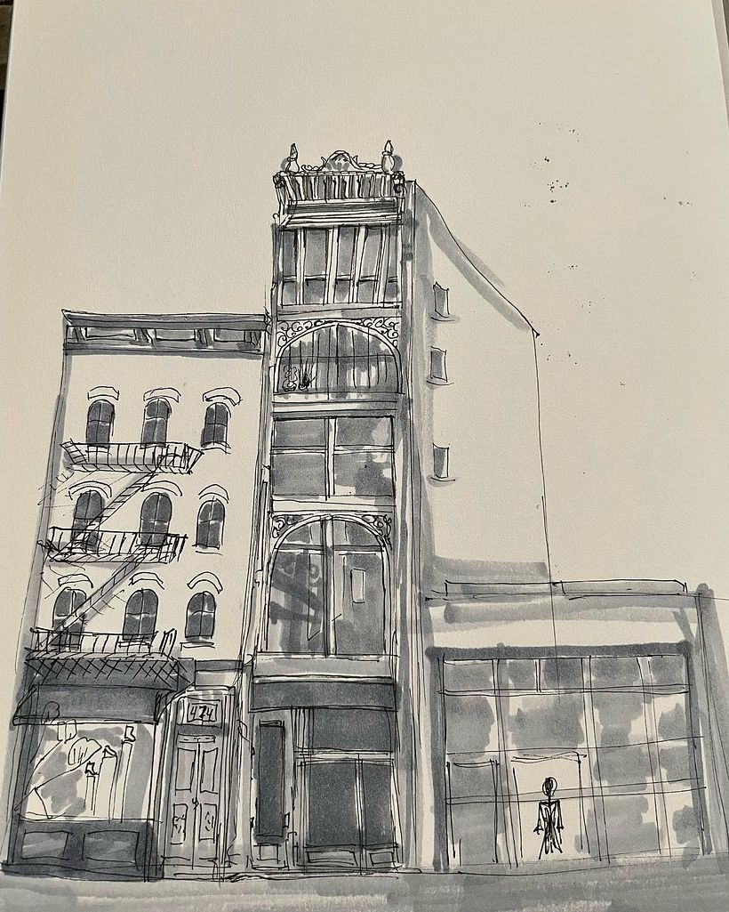 My project for course: Expressive Architectural Sketching with Colored Markers 6