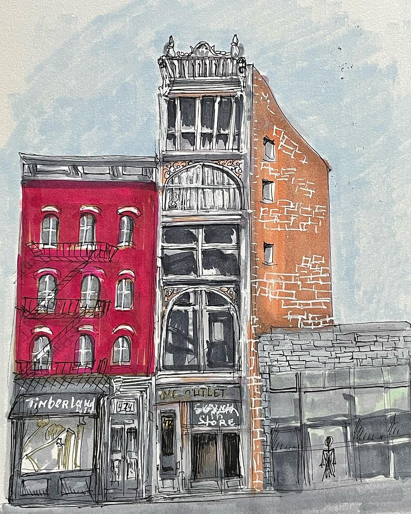 My project for course: Expressive Architectural Sketching with Colored Markers 7