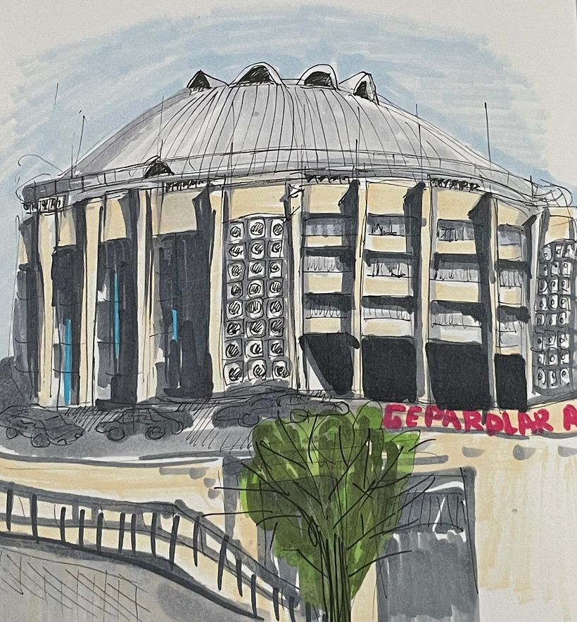 My project for course: Expressive Architectural Sketching with Colored Markers 8