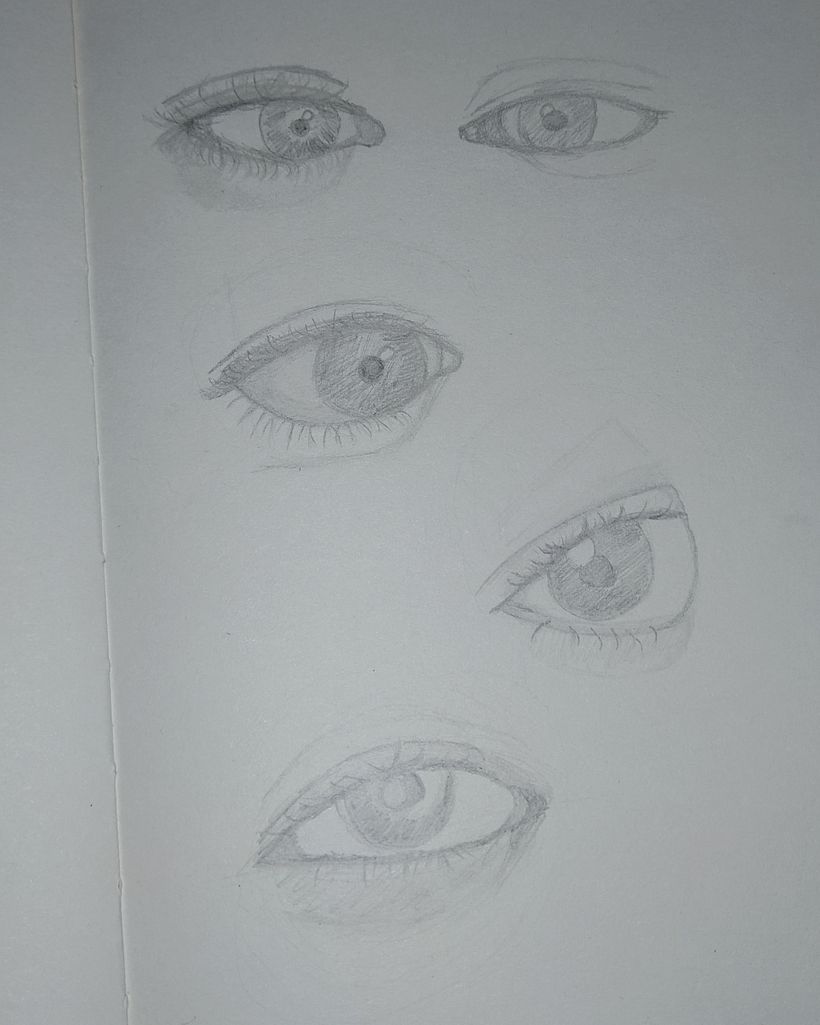My project for course: Portrait Sketchbooking: Explore the Human Face 2