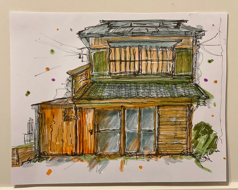 My project for course: Expressive Architectural Sketching with Colored Markers 2