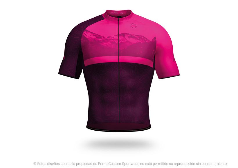 Diseño y fabricación. Equipación de ciclismo verano , inspirada en el valle de Benasque.