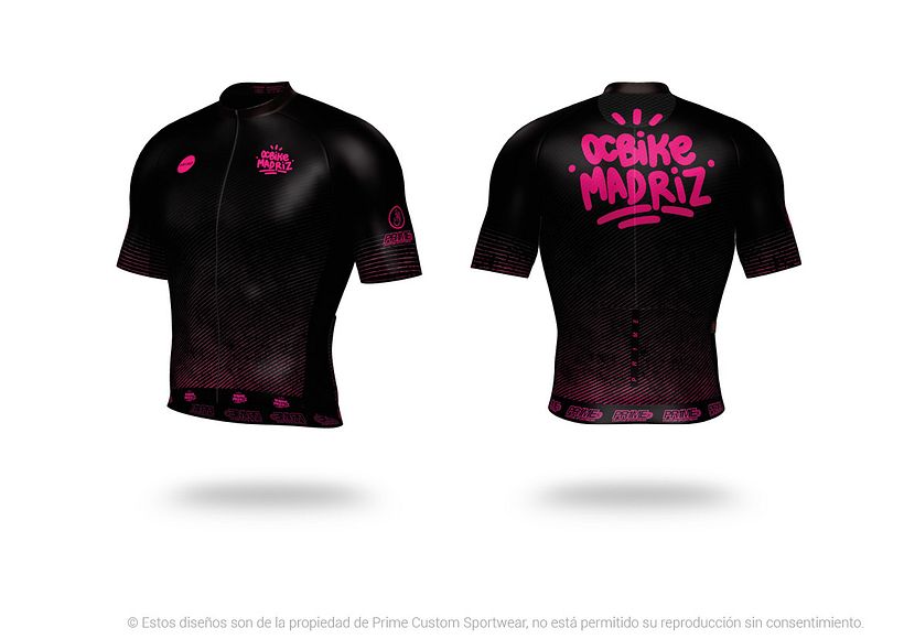 Diseño de equipación de ciclismo para verano.