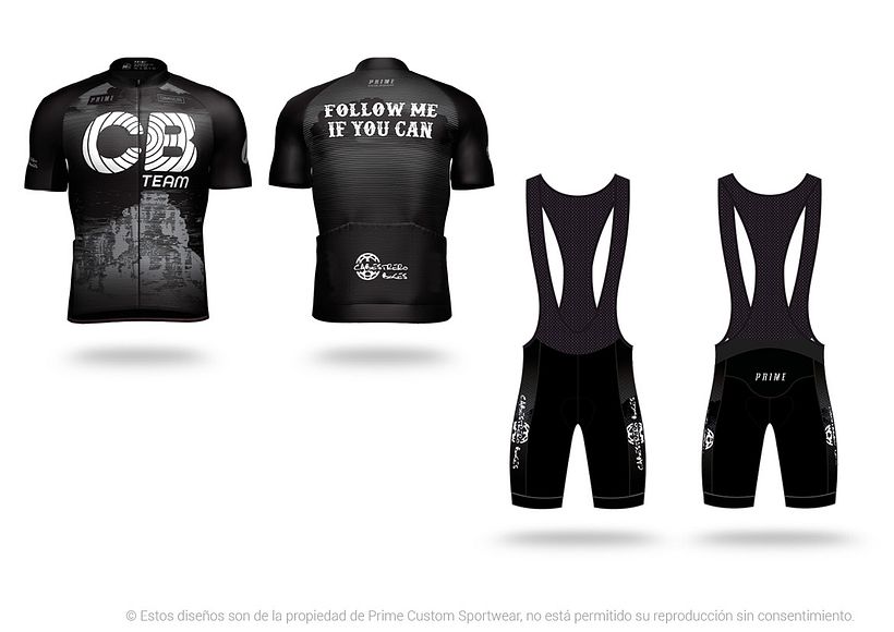 CABESTRERO BIKES Diseño equipación de verano ciclismo.