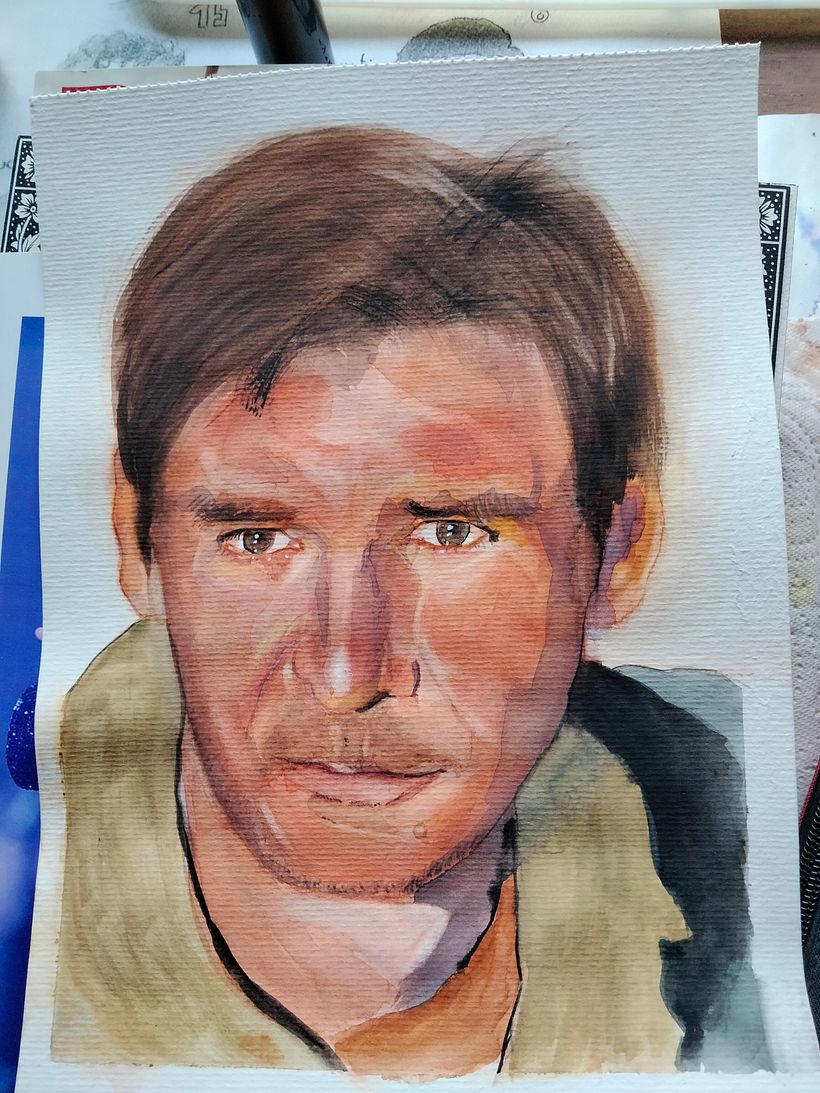 portrait aquarelle H-Ford 1