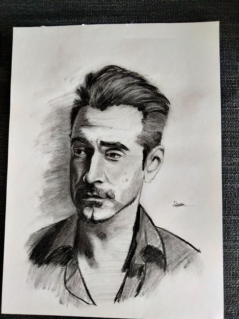 Portrait crayon  2