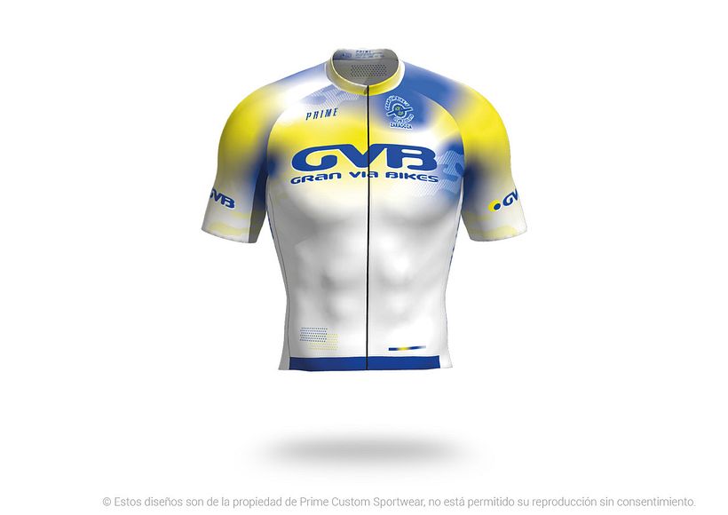 GRAN VÍA BIKES. Diseño equipación de cliclismo.