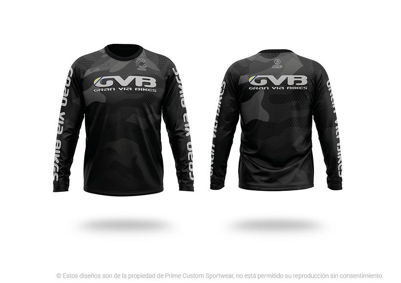 GRAN VÍA BIKES. Diseño equipación de invierno Enduro BTT.