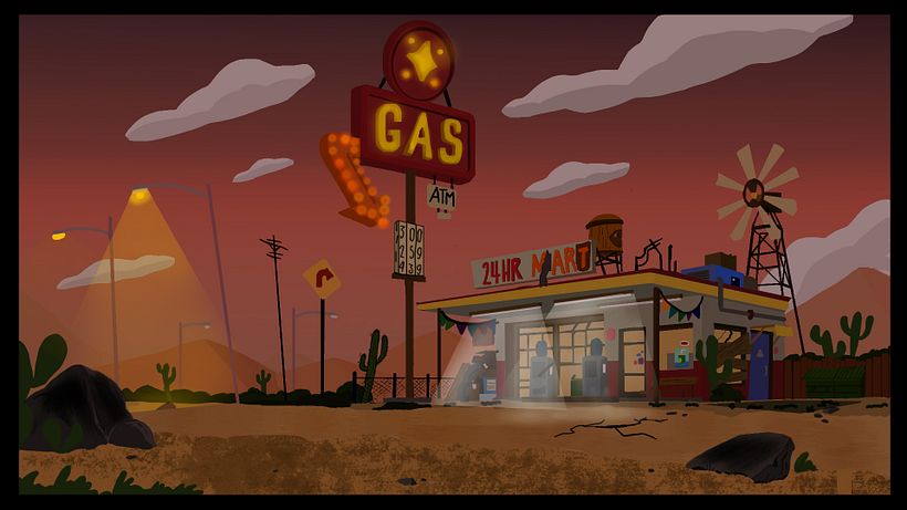 new gas station