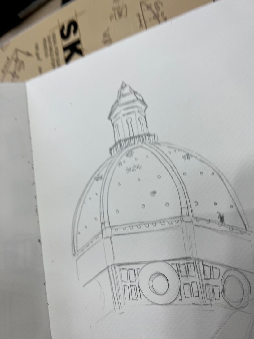 My project for course: Architectural Illustration: Capture a City’s Personality 1