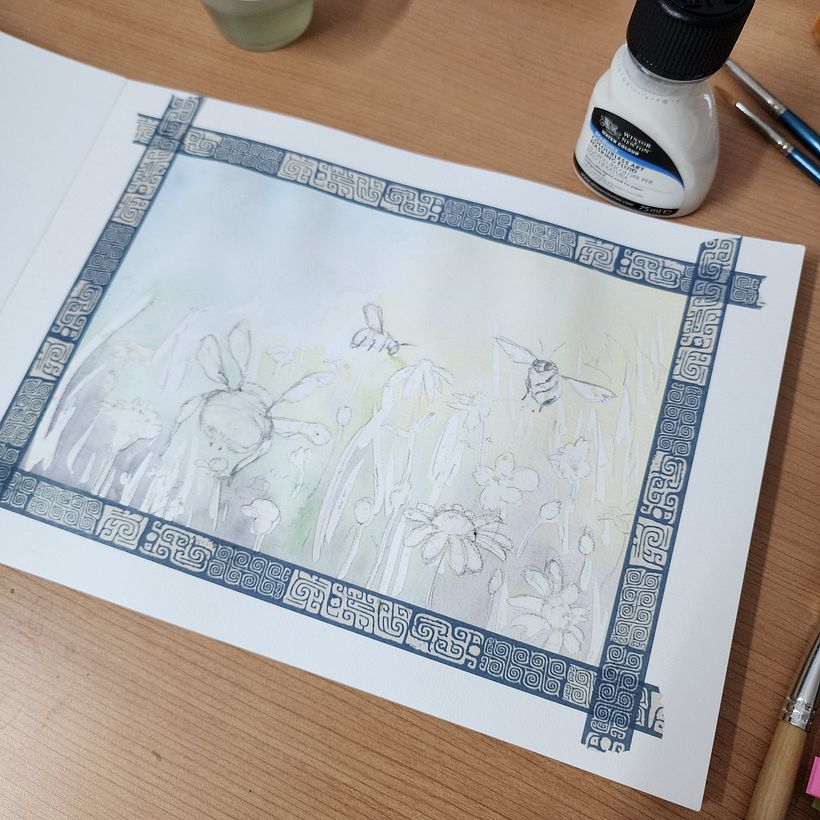 From sketching to masking to layer 1