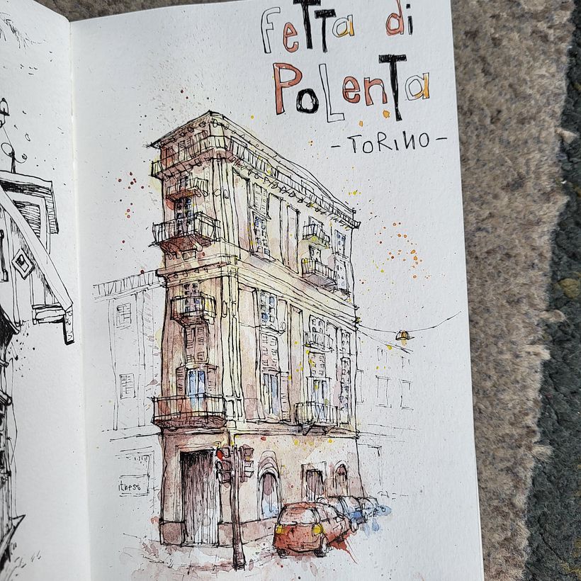 My project for course: Expressive Architectural Sketching with Colored Markers 1