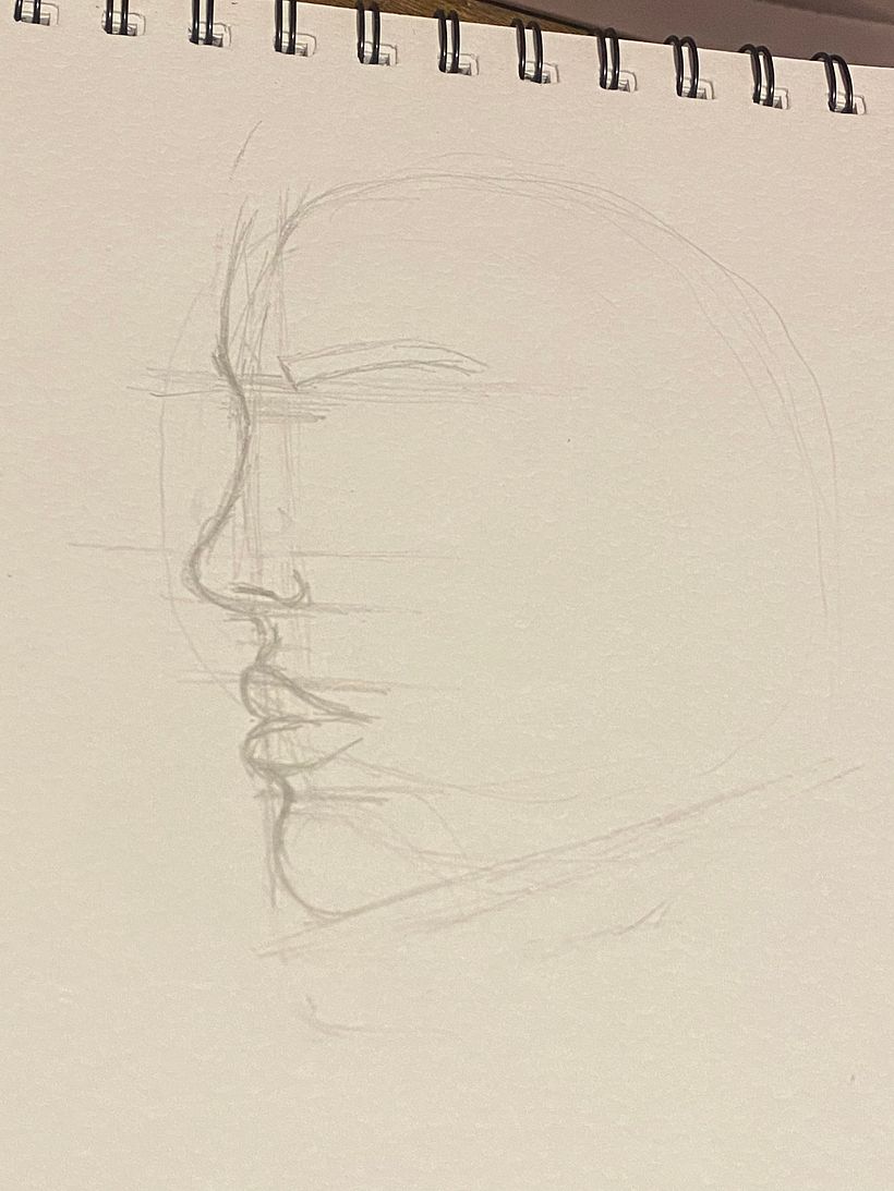 Mi proyecto del curso: Sketchbook de retrato: explora el rostro humano 3