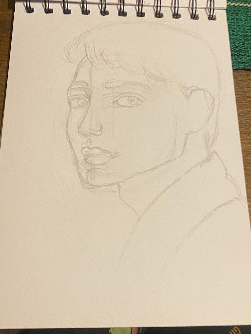 Mi proyecto del curso: Sketchbook de retrato: explora el rostro humano 8