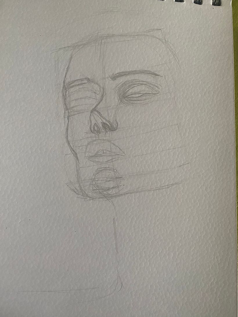 Mi proyecto del curso: Sketchbook de retrato: explora el rostro humano 13