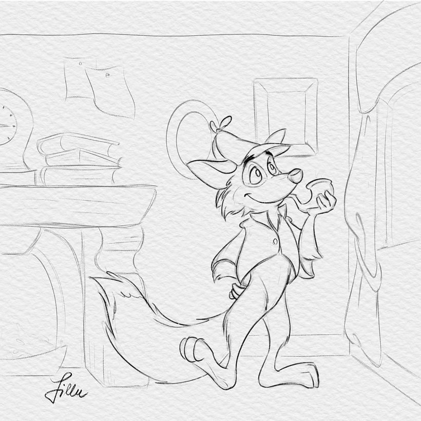 Indoor Sketch