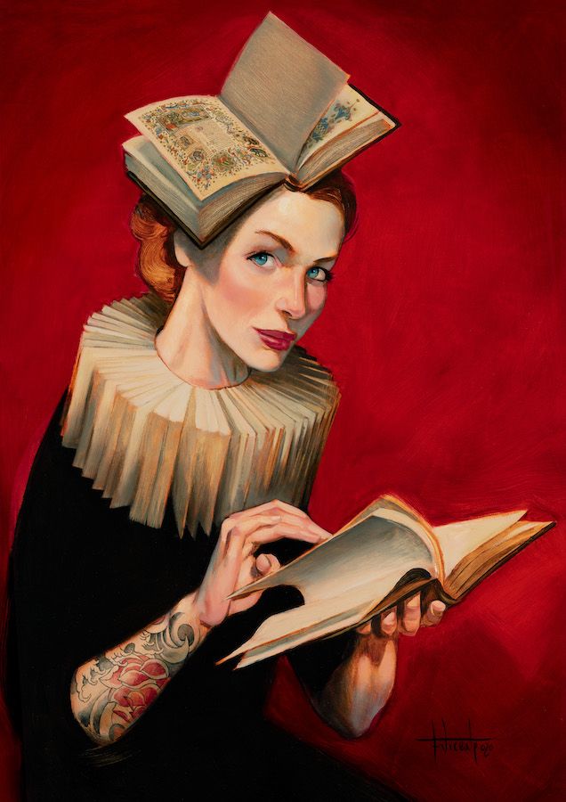 Cartel Feria de Otoño del libro Viejo y antiguo 2022 3