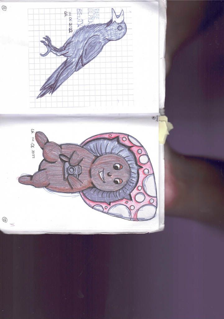 Mein Abschlussprojekt für den Kurs: Tägliches Sketching für kreative Inspiration 3