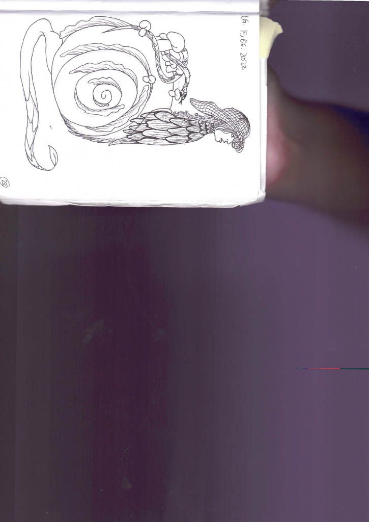 Mein Abschlussprojekt für den Kurs: Tägliches Sketching für kreative Inspiration 6