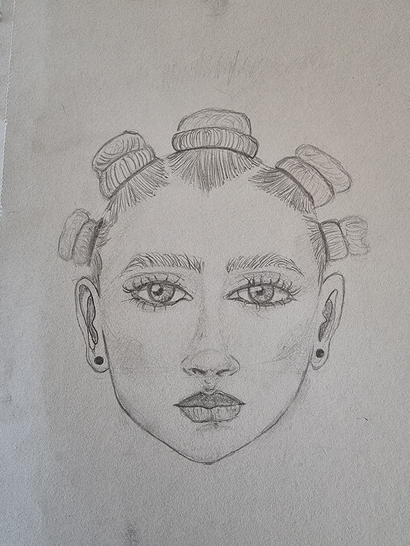 Mon projet du cours : Carnet de portraits : explorez le visage humain 3