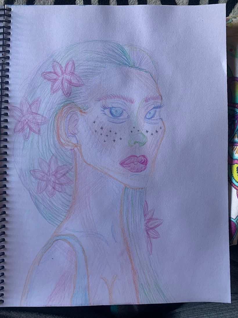 Mi proyecto del curso: Sketchbook de retrato: explora el rostro humano 1