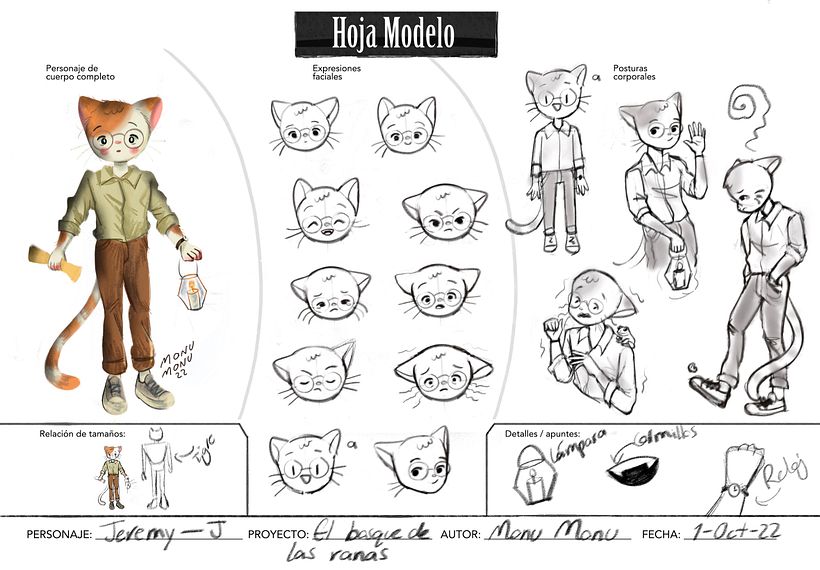 Mi proyecto del curso: Ilustración y diseño de personajes para cuentos infantiles 2