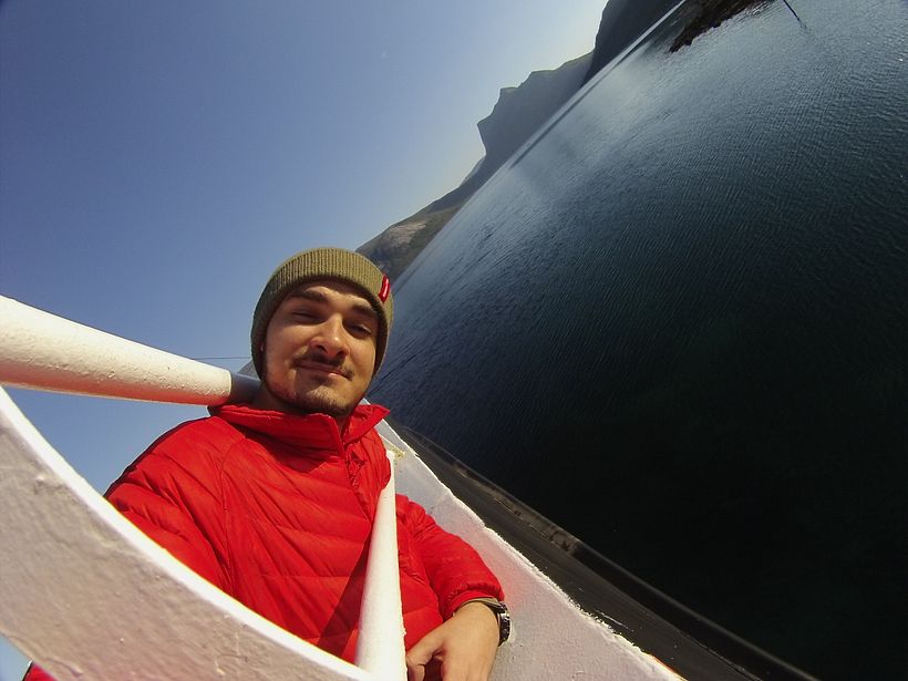 Até Tromsø foi preciso atravessar os famosos fiordes noruegueses.