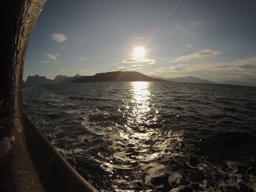 As paisagens norueguesas são deslumbrantes.