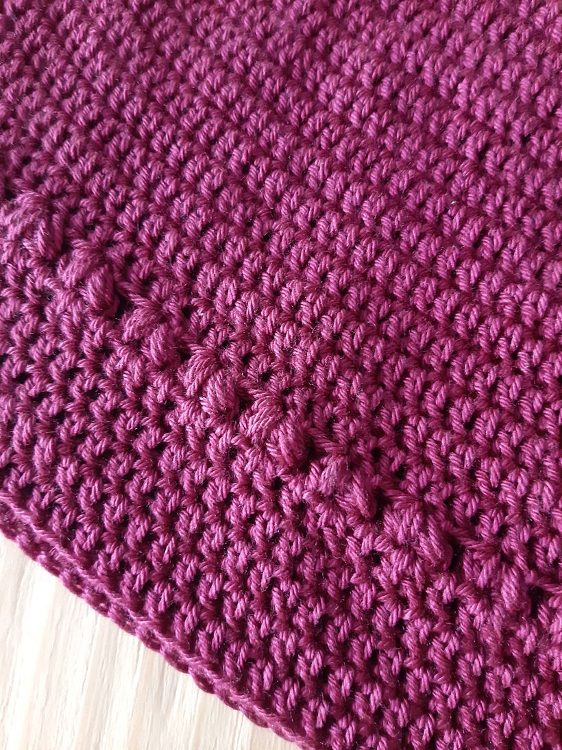 Mi proyecto del curso: Crochet: diseña prendas y patrones con tejido circular 1