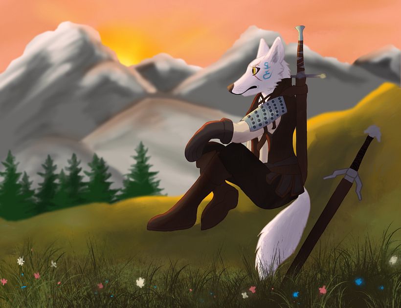 My project for course: Illustrating Fantastical Animals with Procreate 1