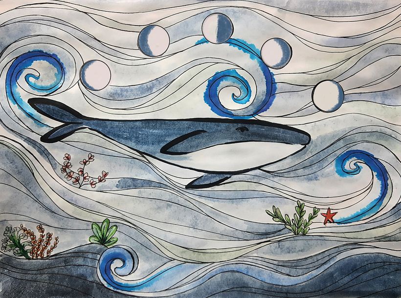 Mi proyecto del curso: Técnicas de acuarela para ilustraciones de ensueño 1