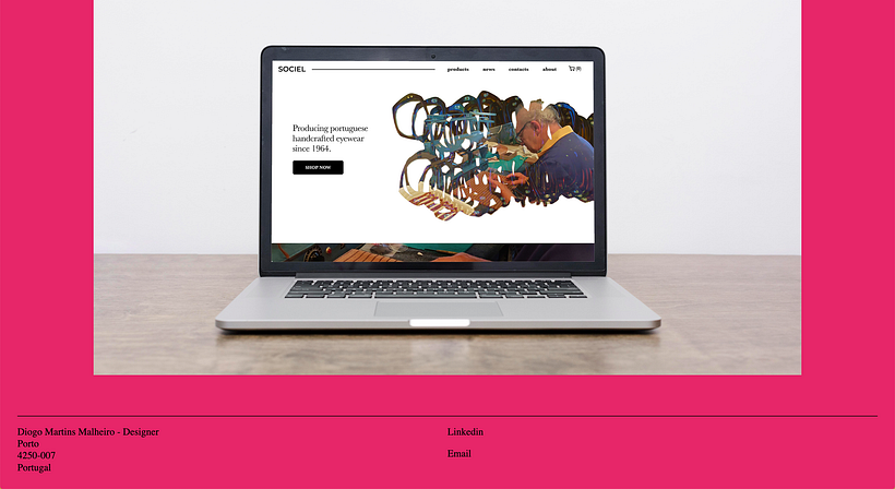 Meu projeto do curso: Web design criativo: planejamento e programação do zero 3
