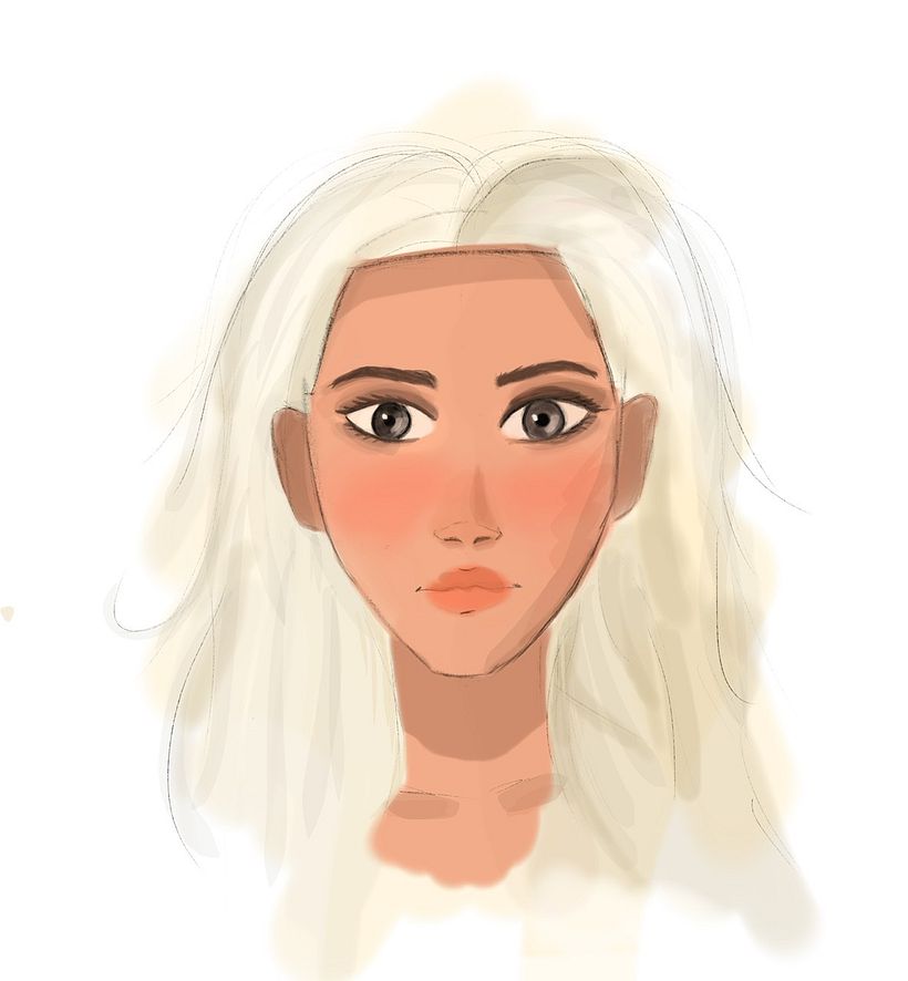 That is my picture of myself for greetings. I am Polina and I am 26 :)