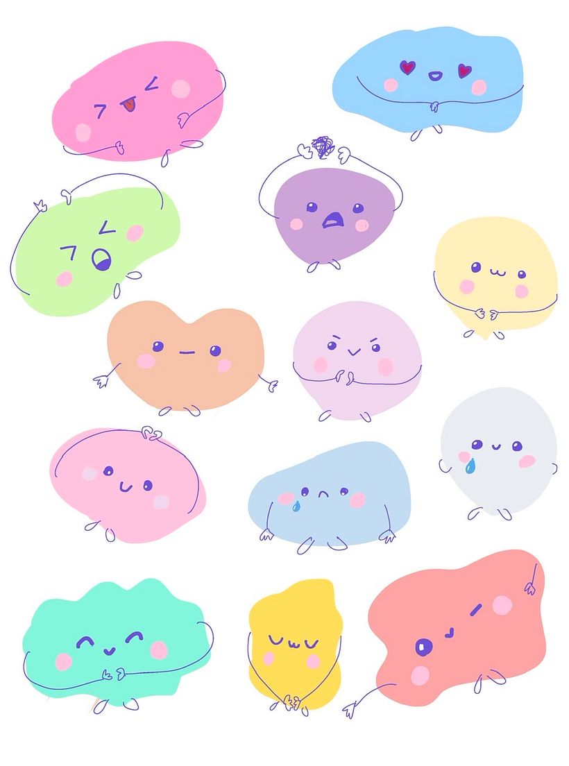 That were my bubbles - emotions :)