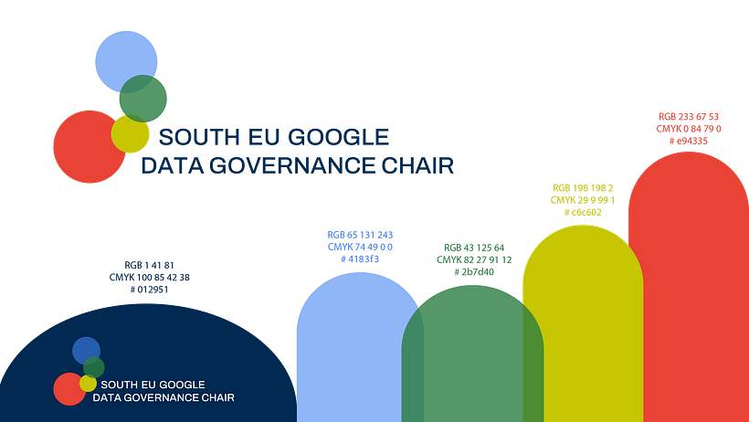 Rediseño de Logotipo "South EU Google Data Governance Chair" 4