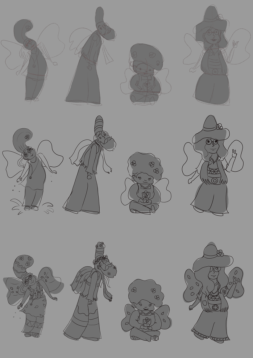Mon projet du cours : Fabrique de personnages illustrés 2