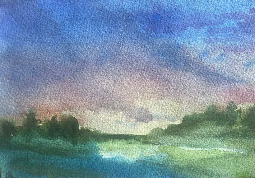Wet landscape