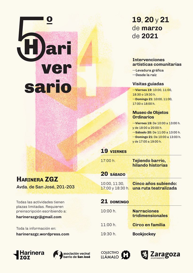 Harinera ZGZ: 5º Aniversario 3